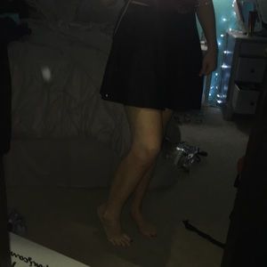 spandex material loose skirt